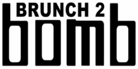 BRUNCH 2 BOMB Logo (USPTO, 01.05.2018)