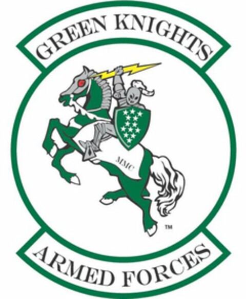 GREEN KNIGHT ARMED FORCES MMC Logo (USPTO, 06/12/2018)