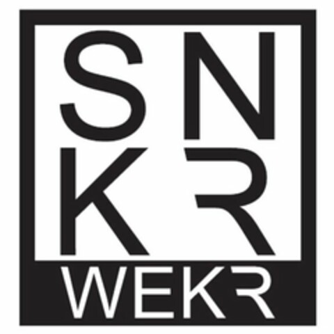 SNKR WEKR Logo (USPTO, 20.06.2018)