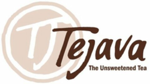 TJ TEJAVA THE UNSWEETENED TEA Logo (USPTO, 22.09.2018)