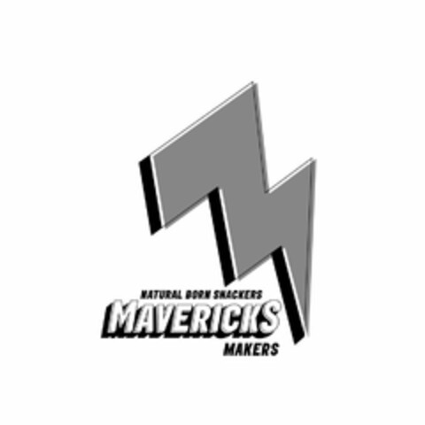 NATURAL BORN SNACKERS MAVERICKS MAKERS Logo (USPTO, 04.10.2018)