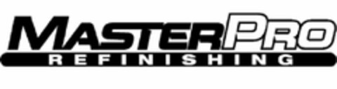 MASTERPRO REFINISHING Logo (USPTO, 14.12.2018)