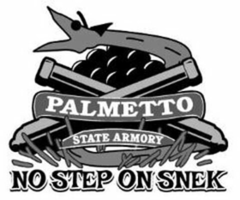 PALMETTO STATE ARMORY NO STEP ON SNEK Logo (USPTO, 12/18/2018)