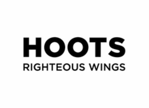 HOOTS RIGHTEOUS WINGS Logo (USPTO, 18.12.2018)