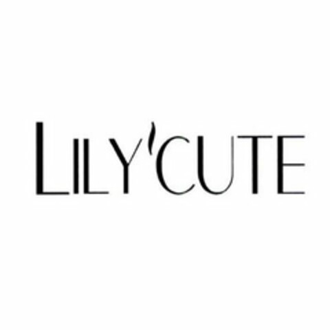 LILY'CUTE Logo (USPTO, 03.06.2019)