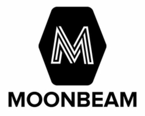 M MOONBEAM Logo (USPTO, 08/15/2019)