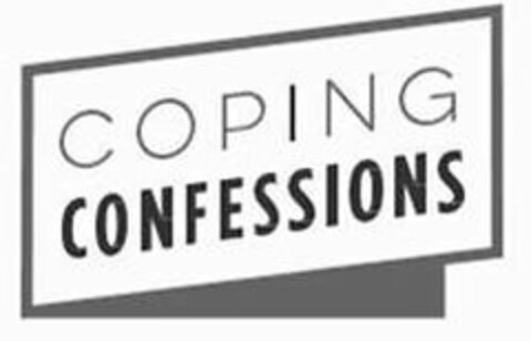 COPING CONFESSIONS Logo (USPTO, 10/01/2019)