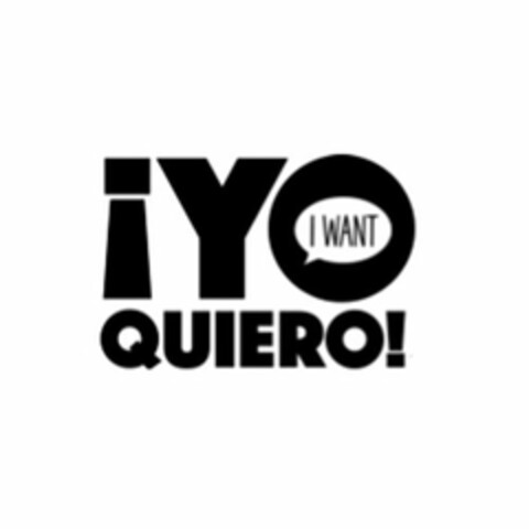 IYO I WANT QUIERO! Logo (USPTO, 19.06.2020)