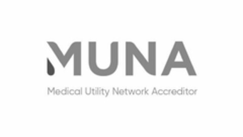 MUNA MEDICAL UTILITY NETWORK ACCREDITOR Logo (USPTO, 30.06.2020)