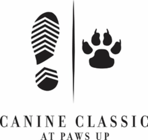 CANINE CLASSIC AT PAWS UP Logo (USPTO, 28.07.2020)