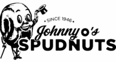 SINCE 1946 JOHNNY O'S SPUDNUTS Logo (USPTO, 14.09.2020)