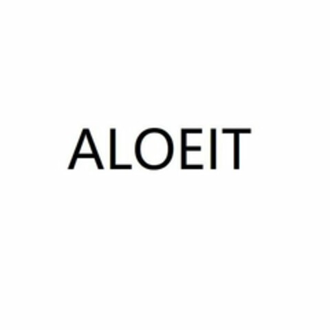 ALOEIT Logo (USPTO, 09/15/2020)