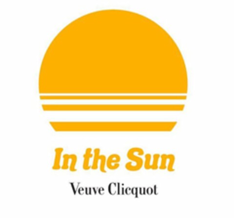 IN THE SUN VEUVE CLICQUOT Logo (USPTO, 09/15/2020)