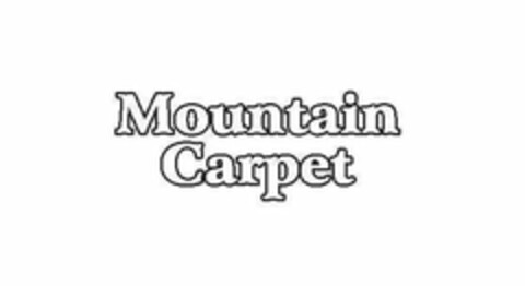 MOUNTAIN CARPET Logo (USPTO, 05/18/2009)