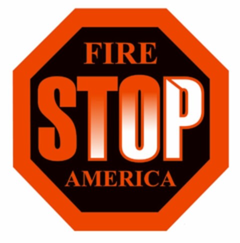 FIRE STOP AMERICA Logo (USPTO, 29.06.2009)