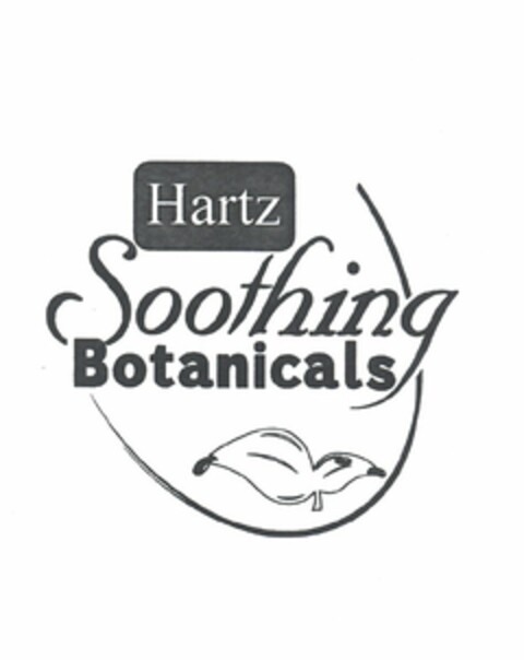 HARTZ SOOTHING BOTANICALS Logo (USPTO, 11/11/2009)