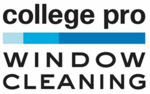 COLLEGE PRO WINDOW CLEANING Logo (USPTO, 22.12.2009)