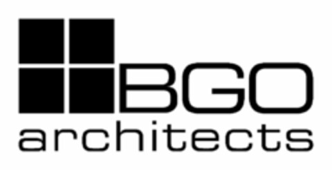 BGO ARCHITECTS Logo (USPTO, 14.07.2010)