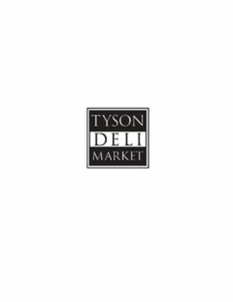 TYSON DELI MARKET Logo (USPTO, 12/22/2010)