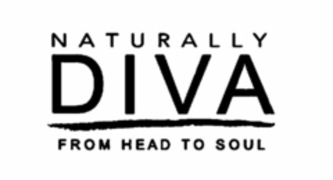 NATURALLY DIVA FROM HEAD TO SOUL Logo (USPTO, 25.03.2011)