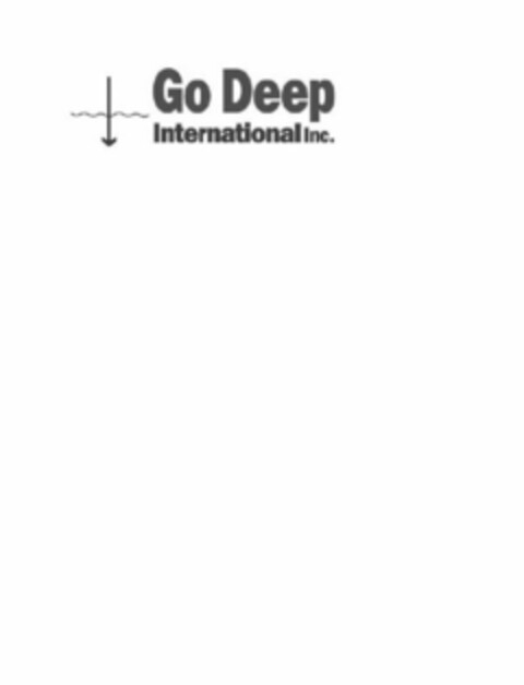 GO DEEP INTERNATIONAL INC. Logo (USPTO, 15.11.2011)