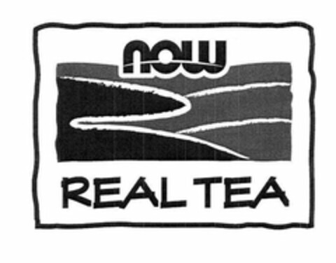 NOW REAL TEA Logo (USPTO, 29.11.2011)
