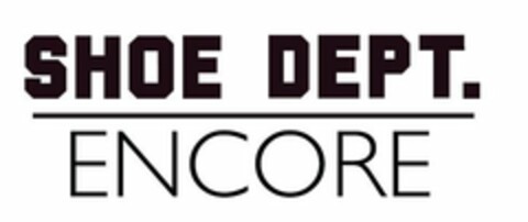 SHOE DEPT. ENCORE Logo (USPTO, 30.03.2012)