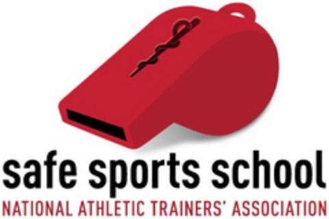 SAFE SPORTS SCHOOL NATIONAL ATHLETIC TRAINERS' ASSOCIATION Logo (USPTO, 01/08/2013)