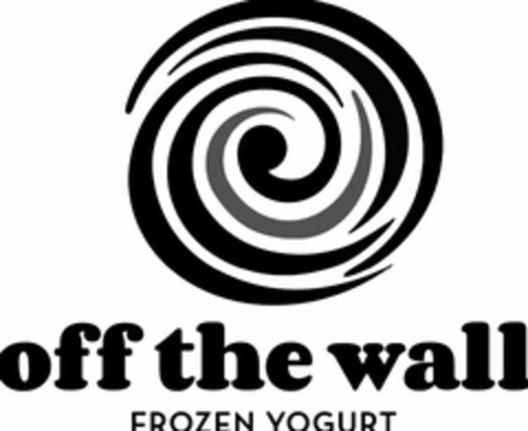 OFF THE WALL FROZEN YOGURT Logo (USPTO, 23.01.2013)