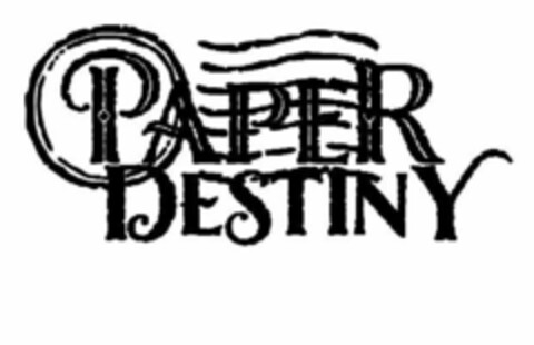 PAPER DESTINY Logo (USPTO, 10.05.2013)