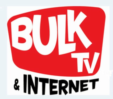 BULK TV & INTERNET Logo (USPTO, 08/21/2013)