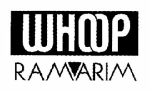 WHOOP RAMARIM Logo (USPTO, 10/02/2013)