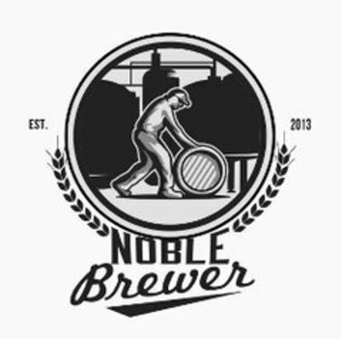 NOBLE BREWER EST. 2013 Logo (USPTO, 26.02.2014)