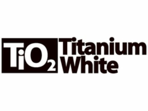 TIO2 TITANIUM WHITE Logo (USPTO, 06.03.2014)