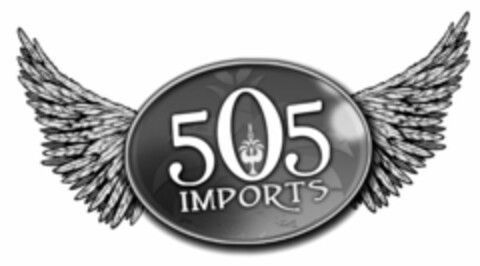 505 IMPORTS Logo (USPTO, 30.06.2014)