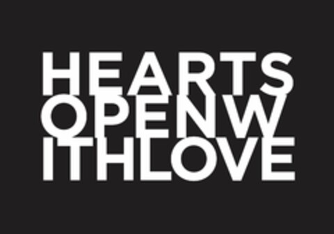 HEARTS OPEN WITH LOVE Logo (USPTO, 12.09.2014)