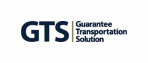 GTS | GUARANTEE TRANSPORTATION SOLUTION &DESIGN Logo (USPTO, 09/23/2014)