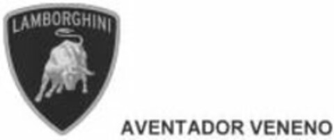 LAMBORGHINI AVENTADOR VENENO Logo (USPTO, 13.11.2014)