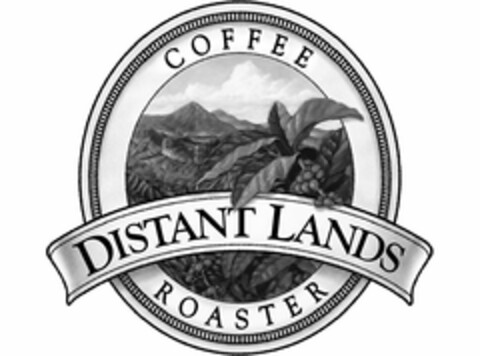 DISTANT LANDS COFFEE ROASTER Logo (USPTO, 24.11.2014)