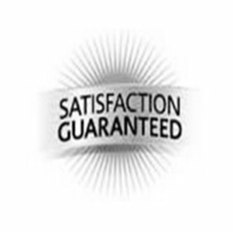 SATISFACTION GUARANTEED Logo (USPTO, 08.01.2015)