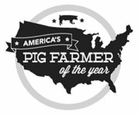 AMERICA'S PIG FARMER OF THE YEAR Logo (USPTO, 02/04/2015)