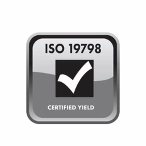 ISO 19798 CERTIFIED YIELD Logo (USPTO, 18.02.2015)