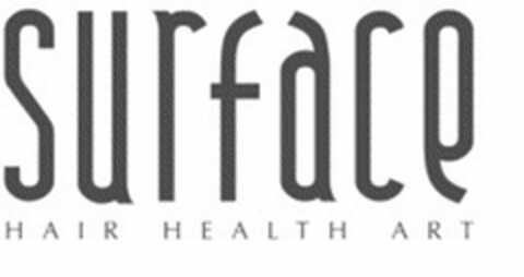 SURFACE HAIR HEALTH ART Logo (USPTO, 18.03.2015)