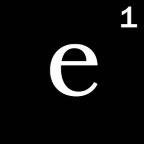 E 1 Logo (USPTO, 04/05/2016)