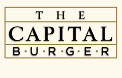 THE CAPITAL B · U · R · G · E · R Logo (USPTO, 18.05.2016)