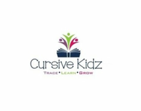 CURSIVE KIDZ TRACE·LEARN·GROW Logo (USPTO, 07/09/2016)