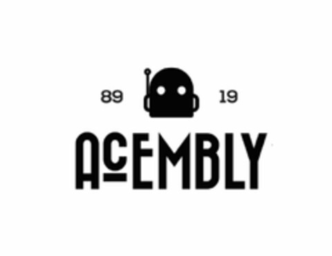 ACEMBLY 89 19 Logo (USPTO, 19.05.2017)