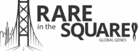 RARE IN THE SQUARE GLOBAL GENES Logo (USPTO, 07/13/2017)