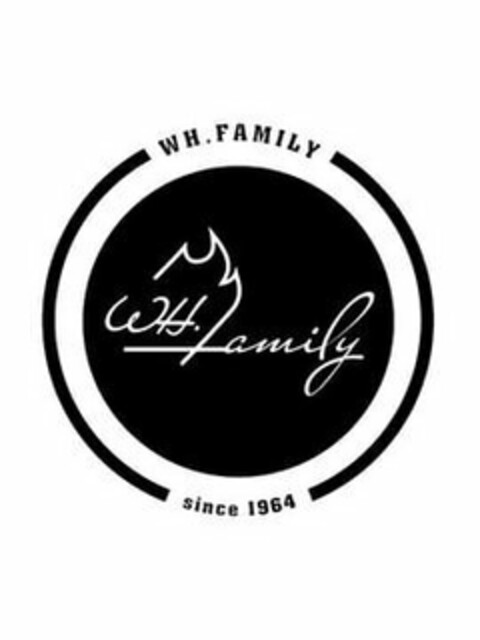 WH.FAMILY SINCE 1964 Logo (USPTO, 08/17/2017)