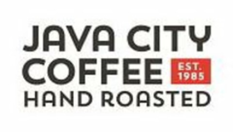 JAVA CITY COFFEE EST. 1985 HAND ROASTED Logo (USPTO, 10/24/2017)